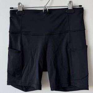Lululemon Athletica Black Bike Shorts
